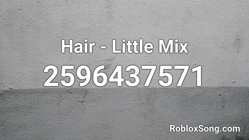 Hair - Little Mix Roblox ID