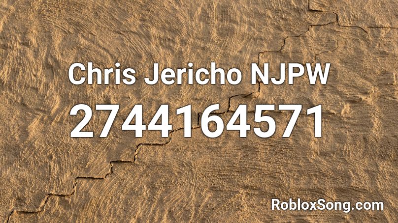 Chris Jericho NJPW Roblox ID