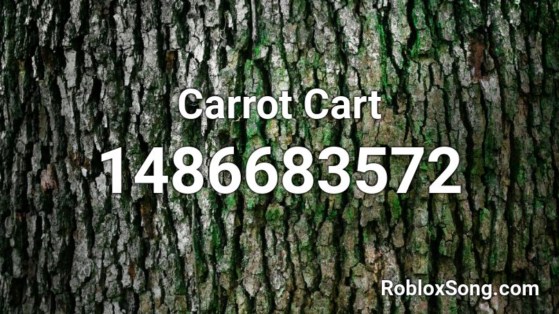 Carrot Cart Roblox ID