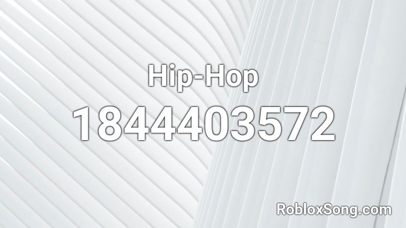 Hip-Hop Roblox ID