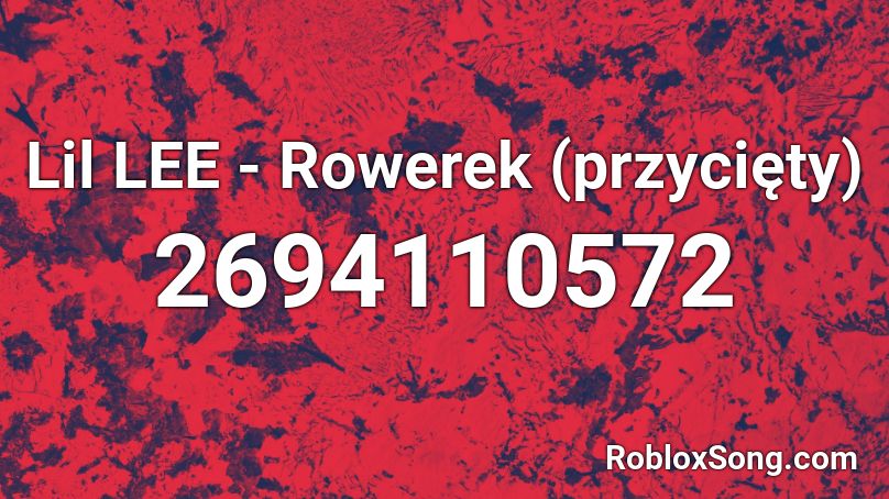 Lil LEE (Ospanno) - ####### Roblox ID