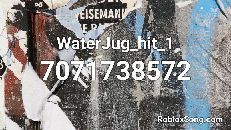 WaterJug_hit_1 Roblox ID