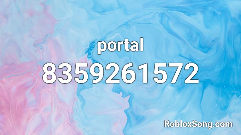 portal Roblox ID