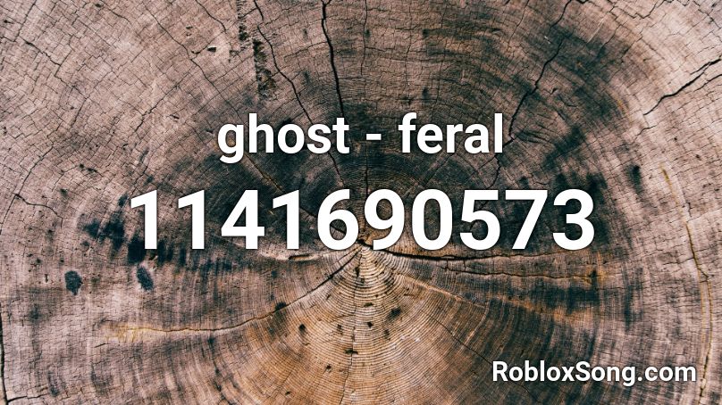 ghost - feral Roblox ID
