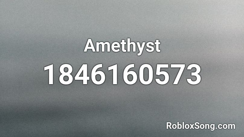 Amethyst Roblox ID