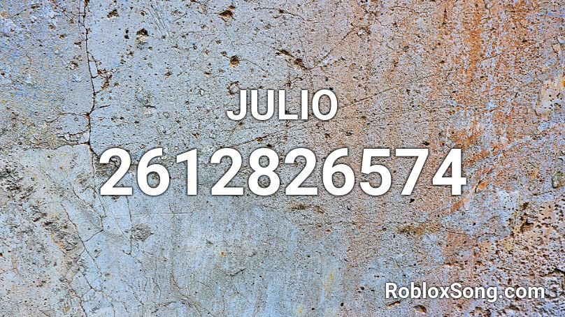 JULIO Roblox ID