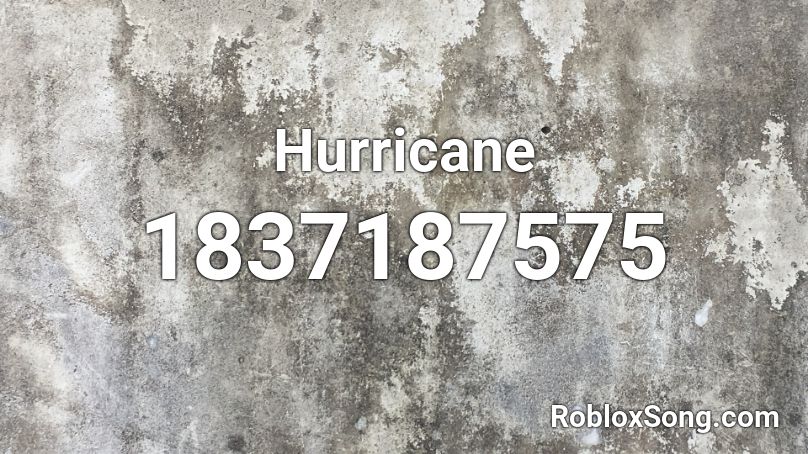 Hurricane Roblox ID