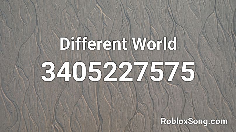 Different World Roblox ID