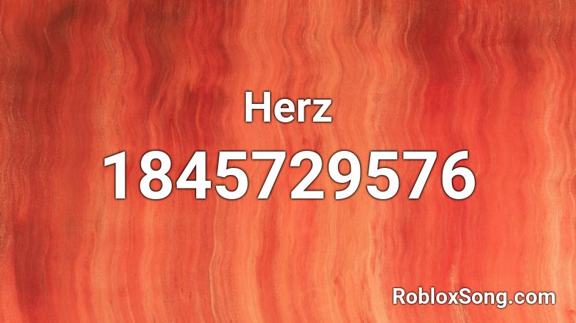 Herz Roblox ID