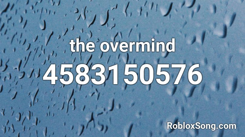 the overmind Roblox ID
