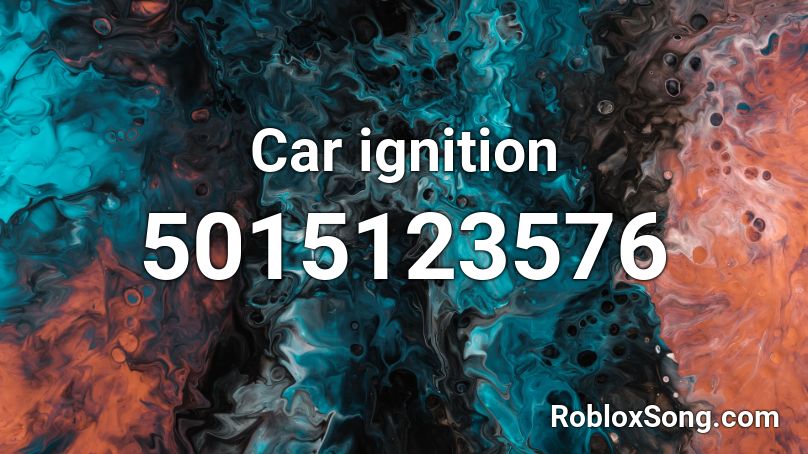 Car ignition Roblox ID