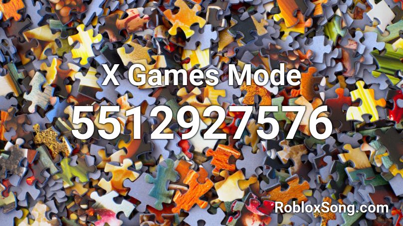 X Games Mode Roblox ID