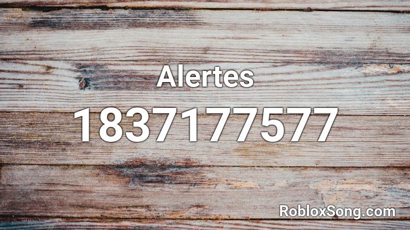 Alertes Roblox ID