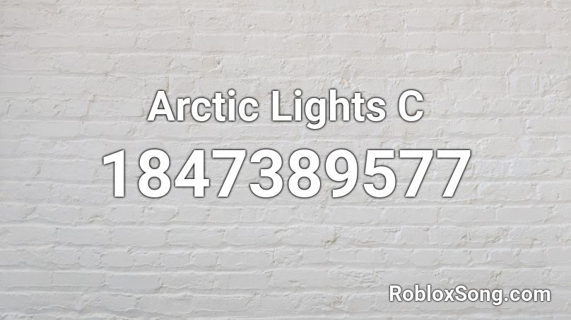 Arctic Lights C Roblox ID