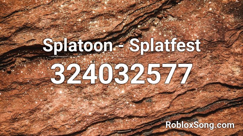 Splatoon - Splatfest Roblox ID