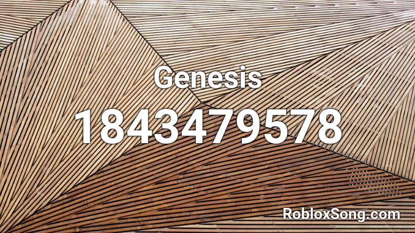 Genesis Roblox ID