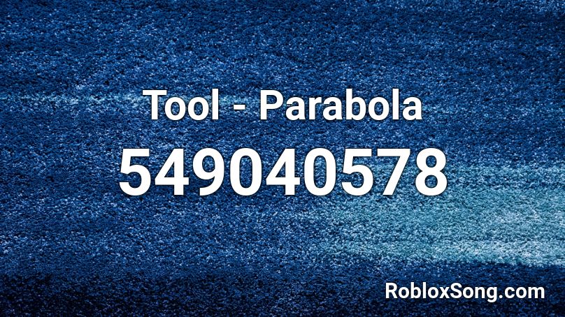 Tool - Parabola Roblox ID