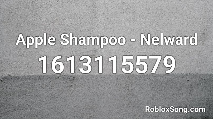 Apple Shampoo - Nelward Roblox ID