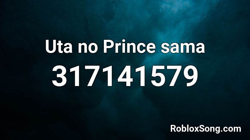 Uta no Prince sama Roblox ID