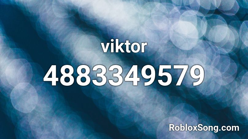 viktor Roblox ID