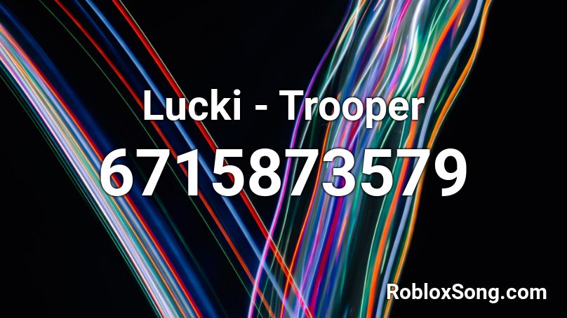 Lucki - Trooper Roblox ID