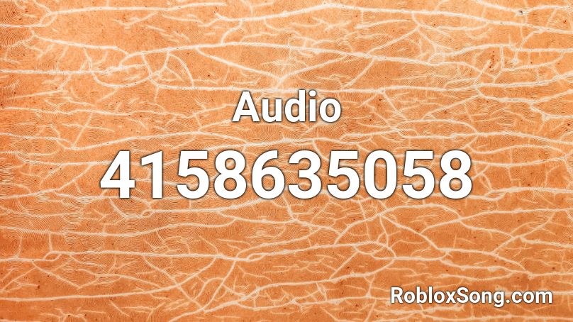 Audio Roblox ID