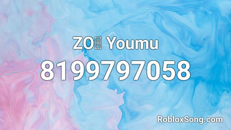 ZOぞ Youmu Roblox ID