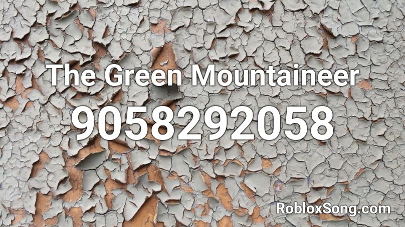 The Green Mountaineer Roblox ID