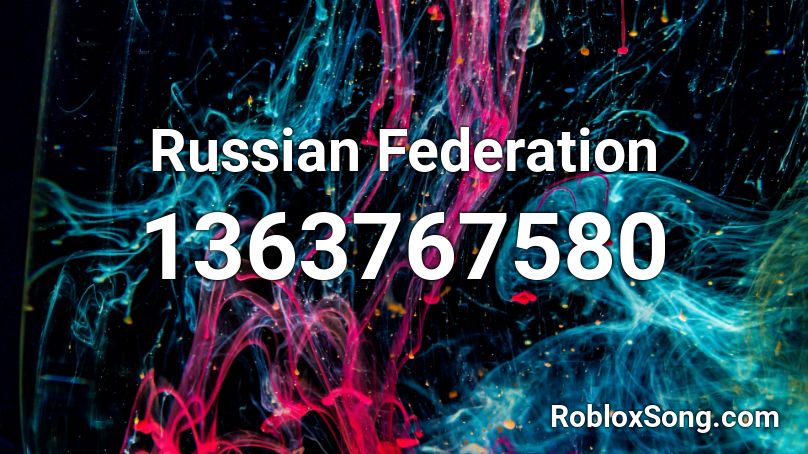Russian Federation Roblox ID