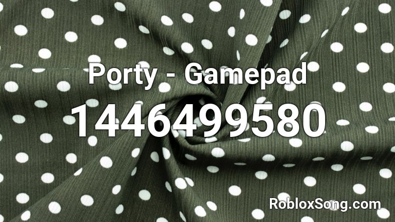 Porty - Gamepad Roblox ID