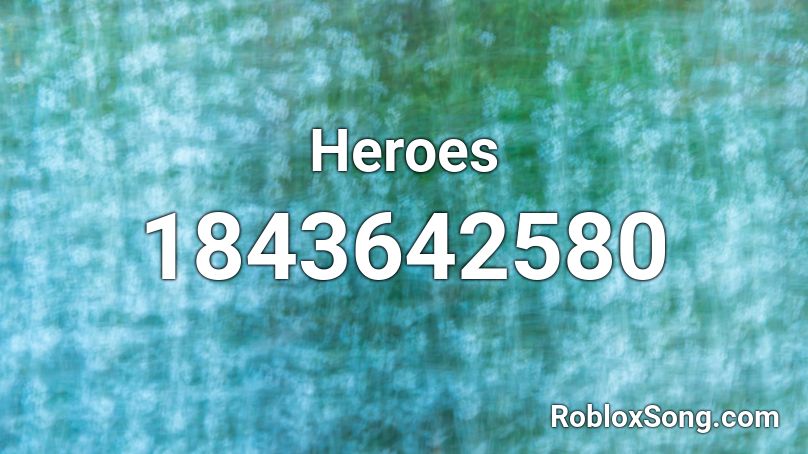 Heroes Roblox ID