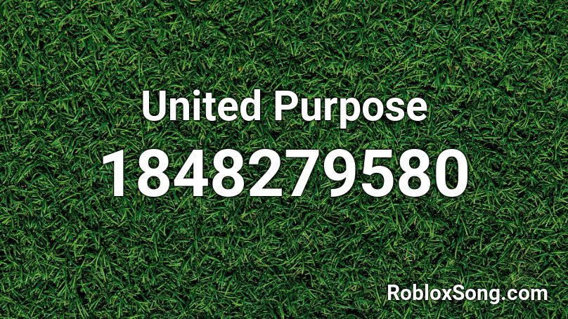 United Purpose Roblox ID