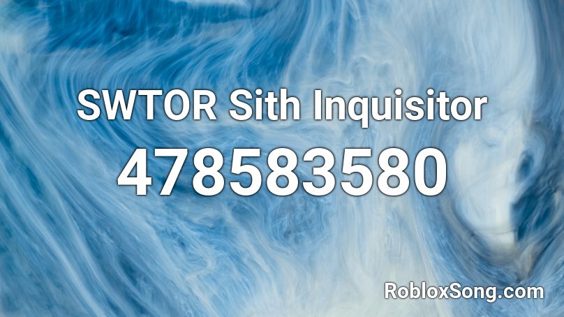 SWTOR Sith Inquisitor Roblox ID