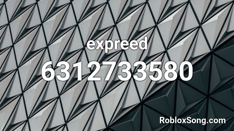 expreed Roblox ID