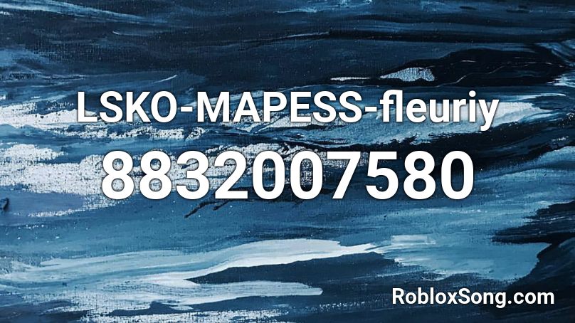 LSKO-MAPESS-fleuriy Roblox ID