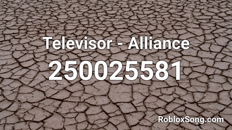Televisor - Alliance Roblox ID
