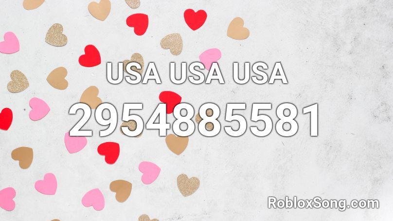 USA USA USA Roblox ID