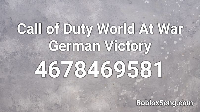 cod waw german victory