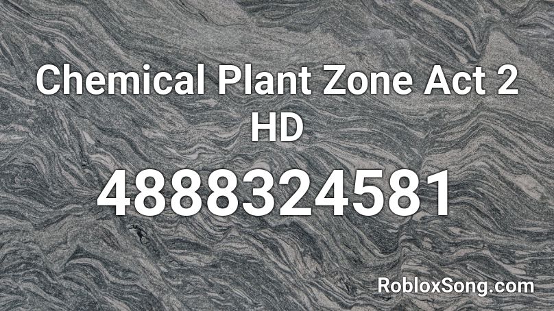Chemical Plant Zone Act 2 HD Roblox ID