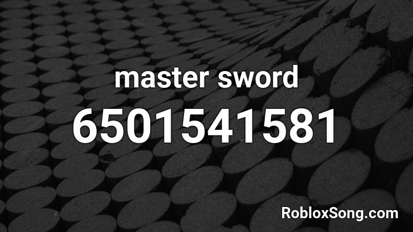 master sword Roblox ID