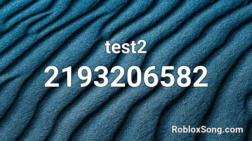 test2 Roblox ID