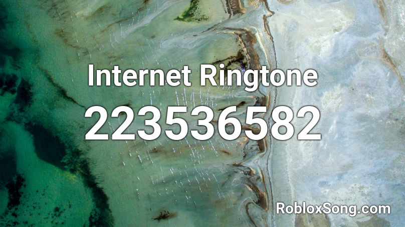 Internet Ringtone Roblox ID