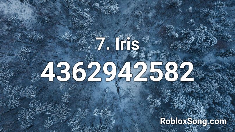 7. Iris Roblox ID