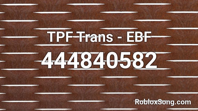 TPF Trans - EBF Roblox ID