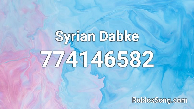 Syrian Dabke Roblox ID