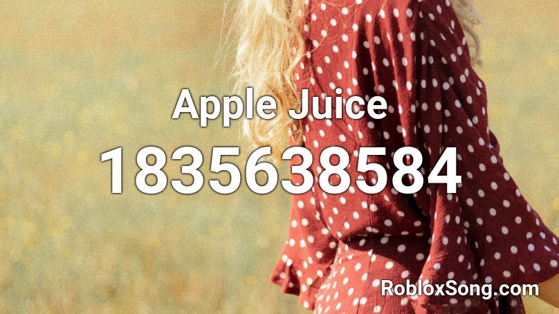 Apple Juice Roblox ID