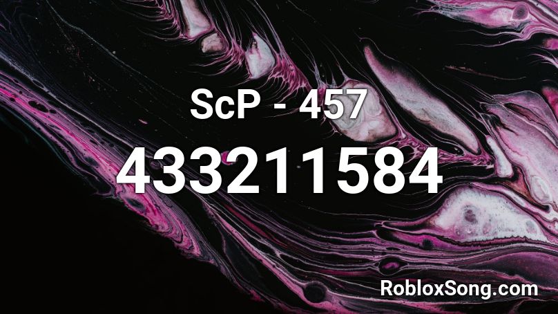 ScP - 457 Roblox ID