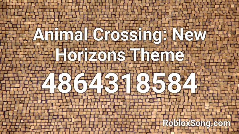 Animal Crossing New Horizons Theme Roblox Id Roblox Music Codes - animal crossing roblox id code