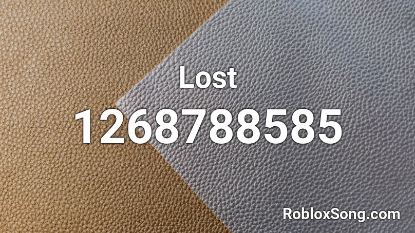 Lost Roblox ID