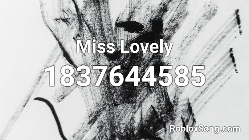 Miss Lovely Roblox ID